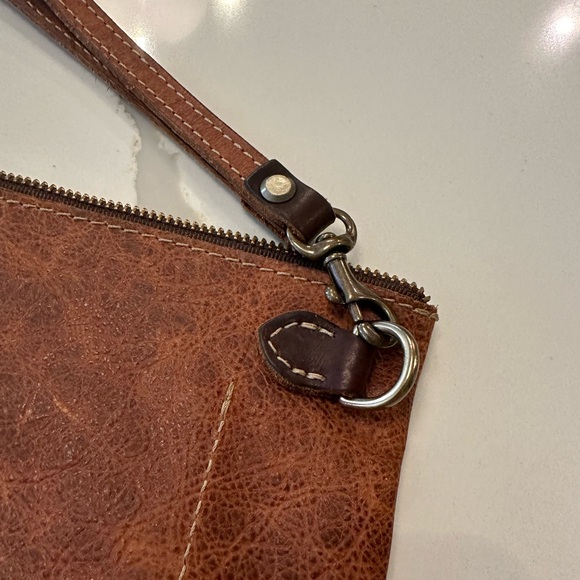 Overland Leather Wristlet- Like New - Picture 6 of 12